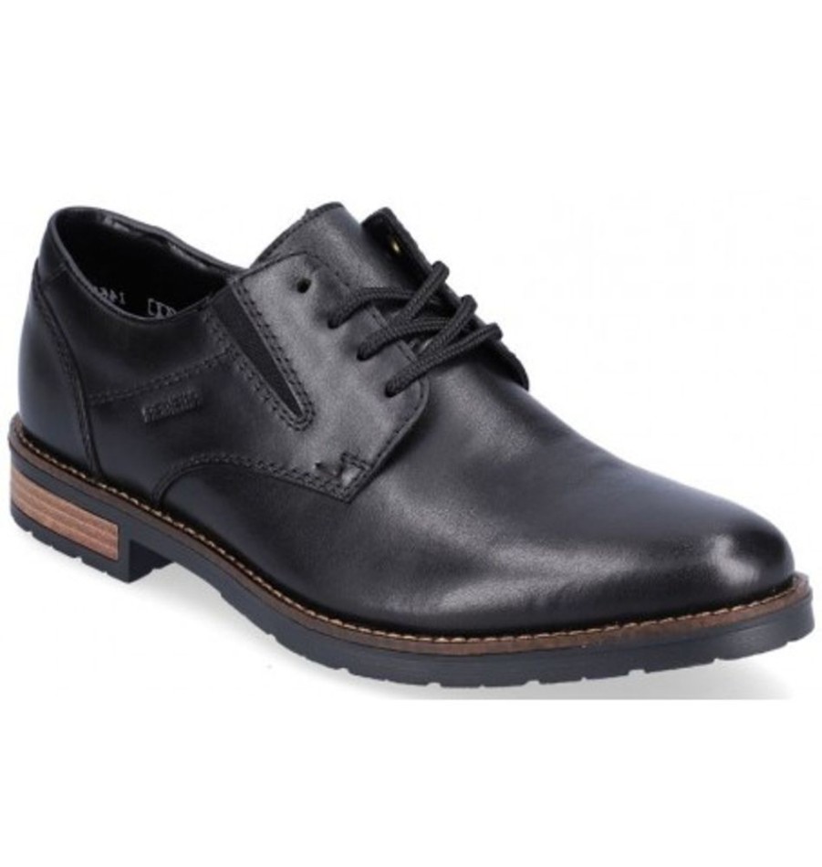 Men'S Shoes Shoesissime Dress Shoes With Laces | Rieker 14621-00 Black