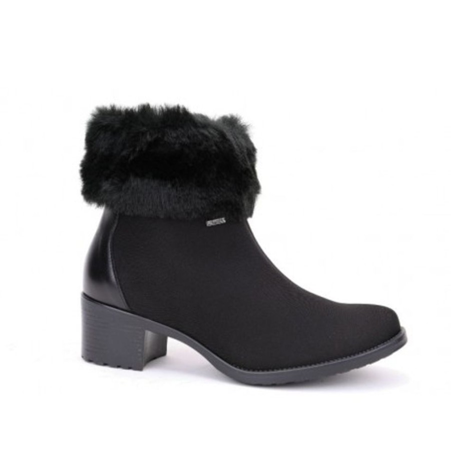 Women'S Shoes Shoesissime Fall Boots | Collections Bulle Gema H 7154 Black