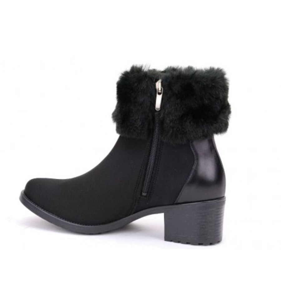 Women'S Shoes Shoesissime Fall Boots | Collections Bulle Gema H 7154 Black