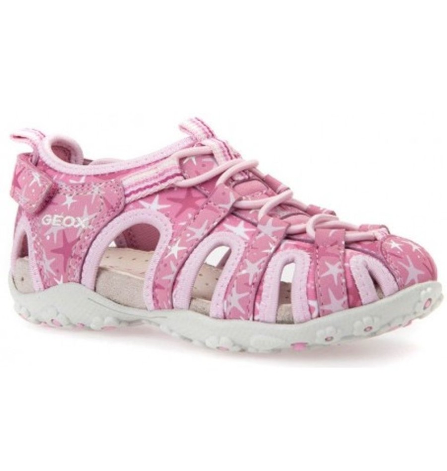 Kids Shoes Shoesissime Sandals | Geox S.Roxanne C J52D9C Pink