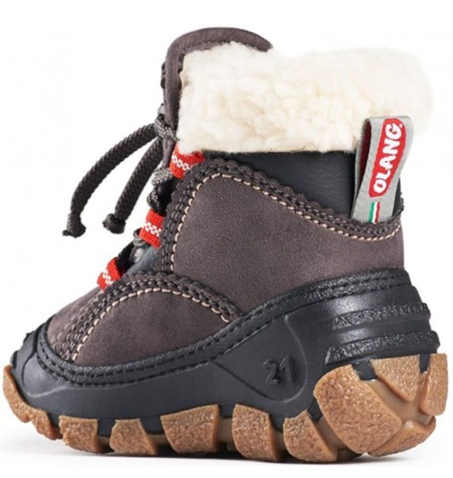 Kids Shoes Shoesissime Winter Boots | Olang Randa Silver Grey