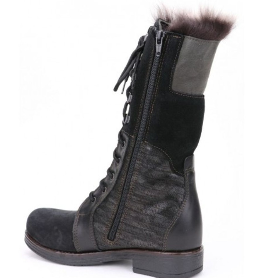 Women'S Shoes Shoesissime Winter Boots | Saute-Mouton Claudia 2911 Black