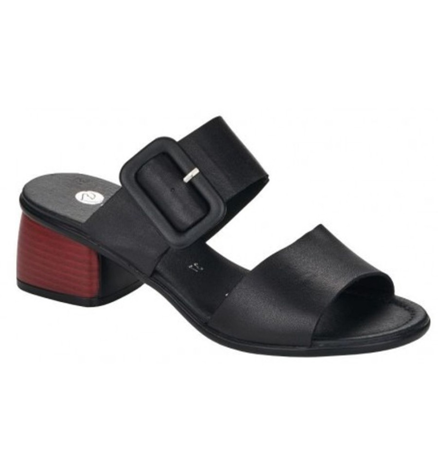 Women'S Shoes Shoesissime Sandals | Rieker - Remonte R8765-01 Black