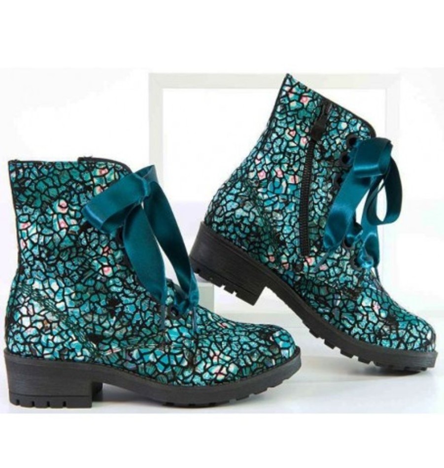 Women'S Shoes Shoesissime Fall Boots | Portofino Dy46923 Blue