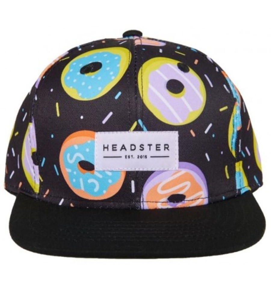 Accessories Shoesissime Boy | Headster Kids Duh Donut Black