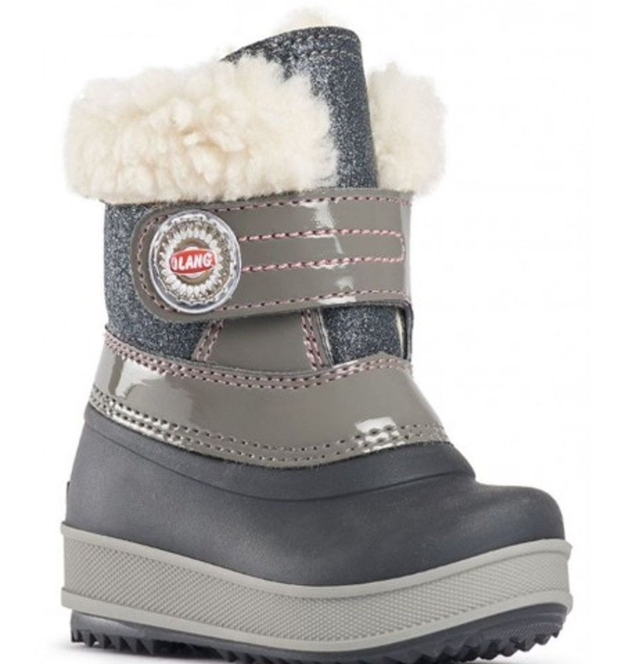 Kids Shoes Shoesissime Winter Boots | Olang Troll Lux Silver Grey