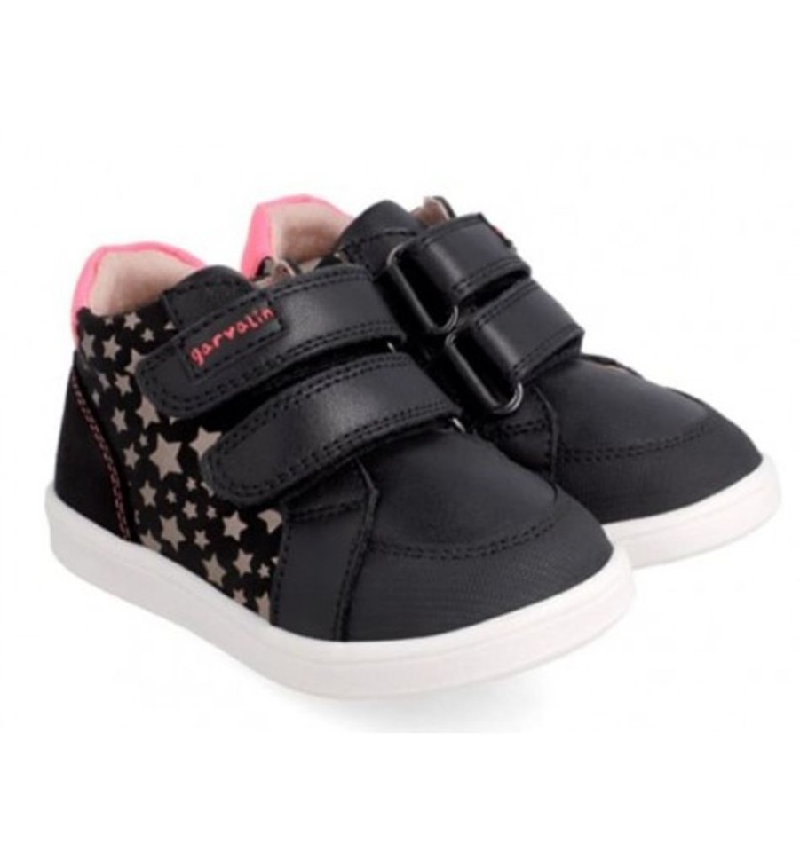 Kids Shoes Shoesissime Walking Booties | Garvalin 21360A1 Black