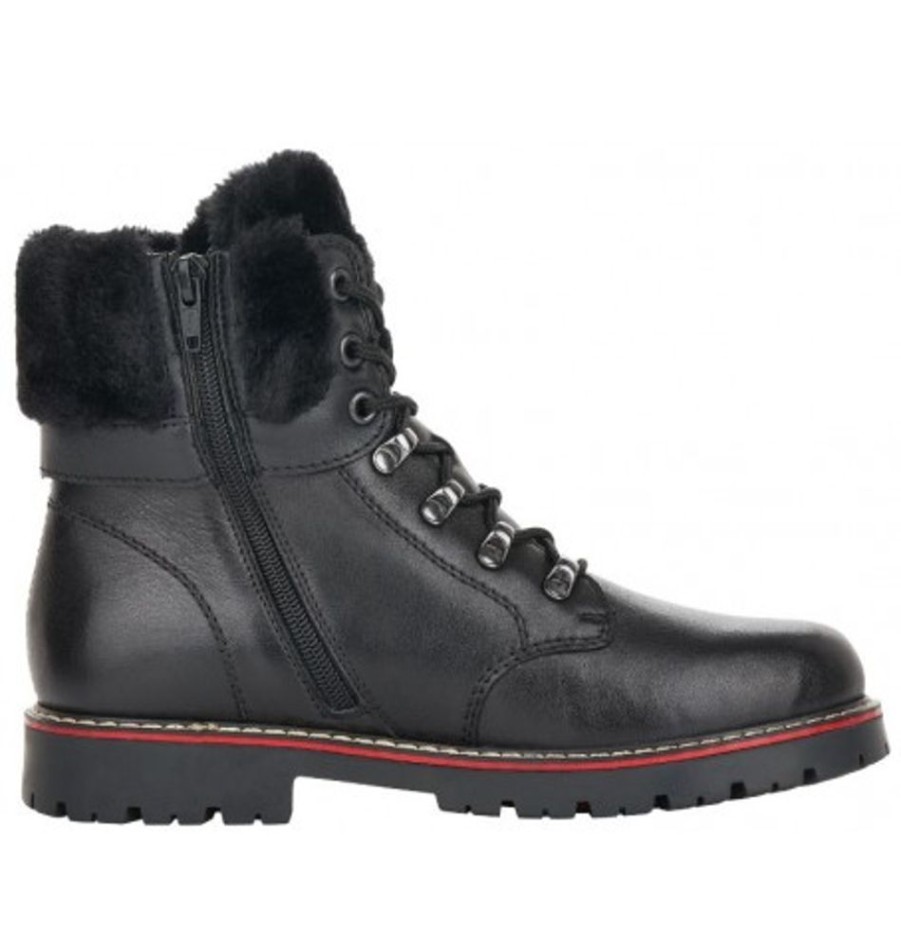 Women'S Shoes Shoesissime Winter Boots | Rieker - Remonte D9372-01 Black