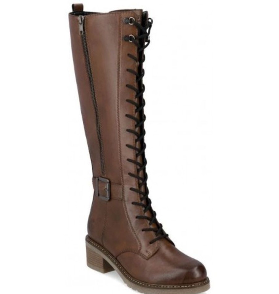 Women'S Shoes Shoesissime Winter Boots | Rieker - Remonte D1A74-22 Brown