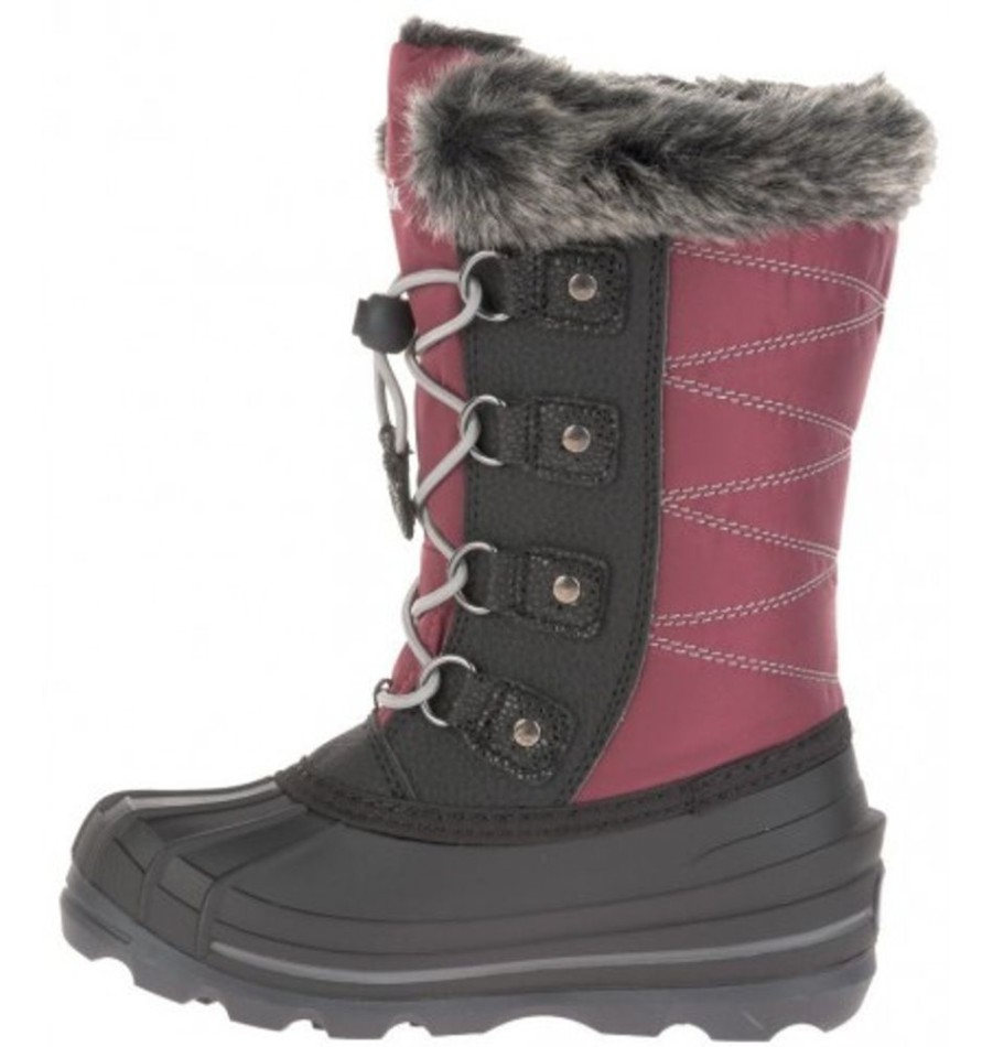 Kids Shoes Shoesissime Winter Boots | Kamik Frostier Nf4207 Burgundy