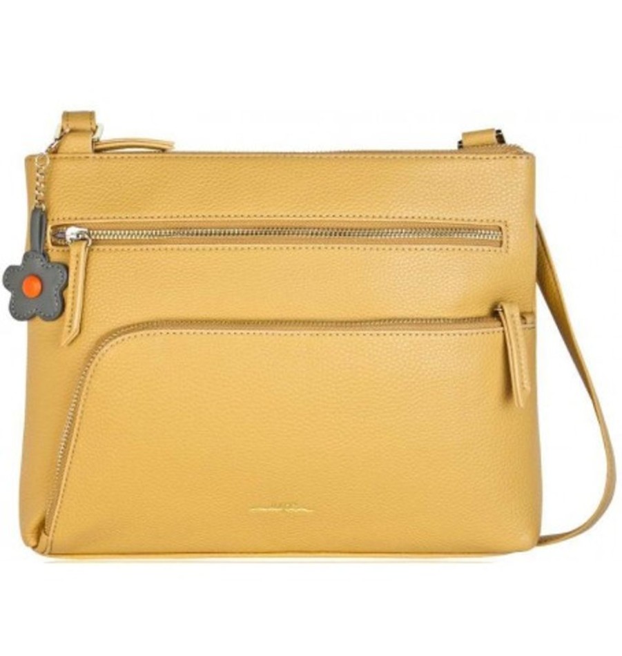 Accessories Shoesissime Handbags | Espe Citron Messenger H-02735-Y Yellow Orange