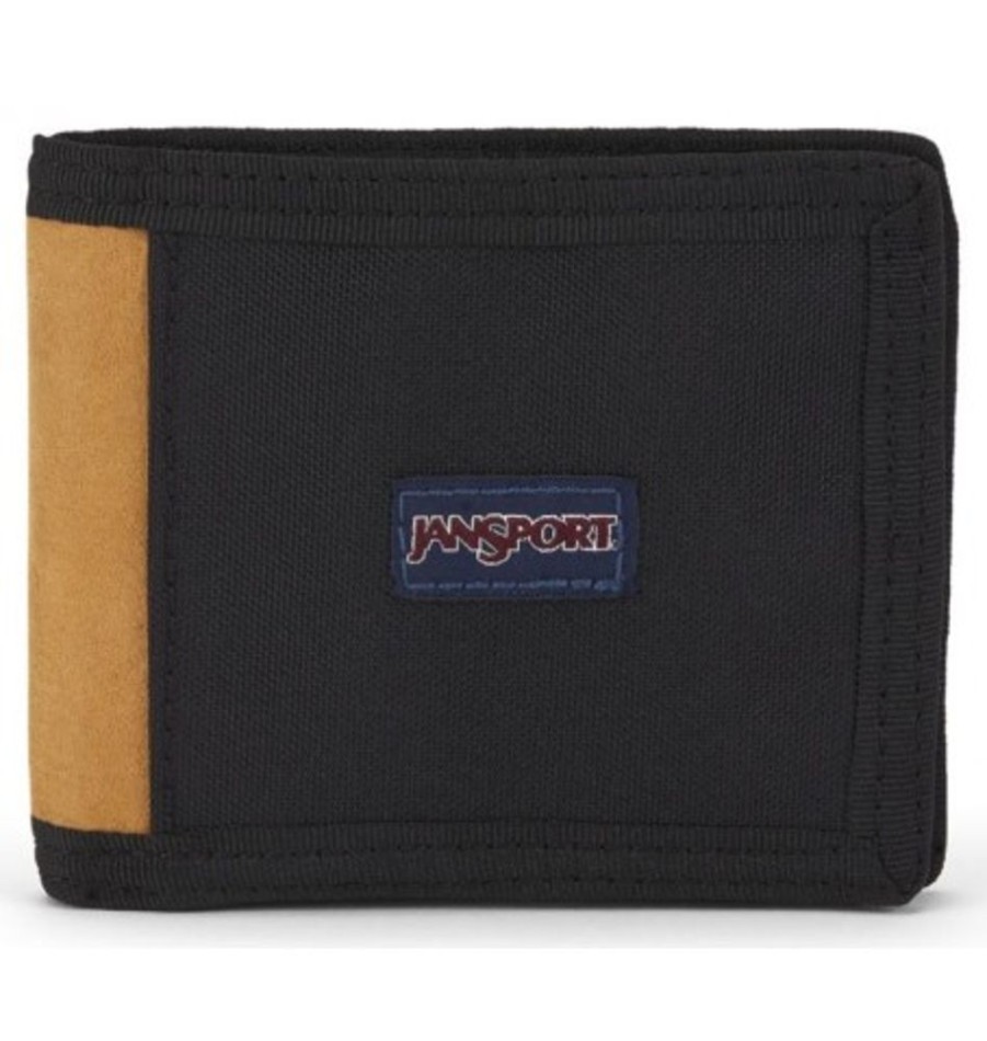 Accessories Shoesissime Wallets | Jansport Core Bifold Wallet Black