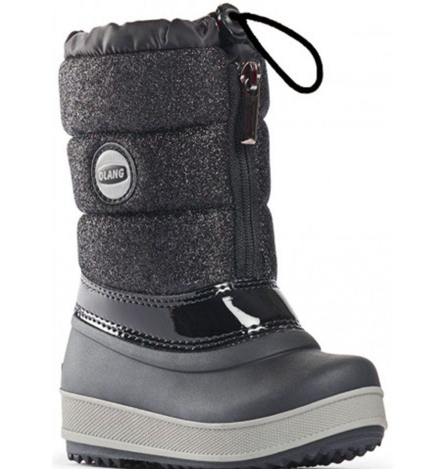 Kids Shoes Shoesissime Winter Boots | Olang Bingo Lux Black Varnish