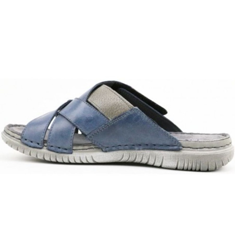 Men'S Shoes Shoesissime Sandals | Collections Bulle 5194-42970 Blue