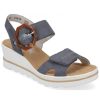 Women'S Shoes Shoesissime Sandals | Rieker 67476-14 Blue