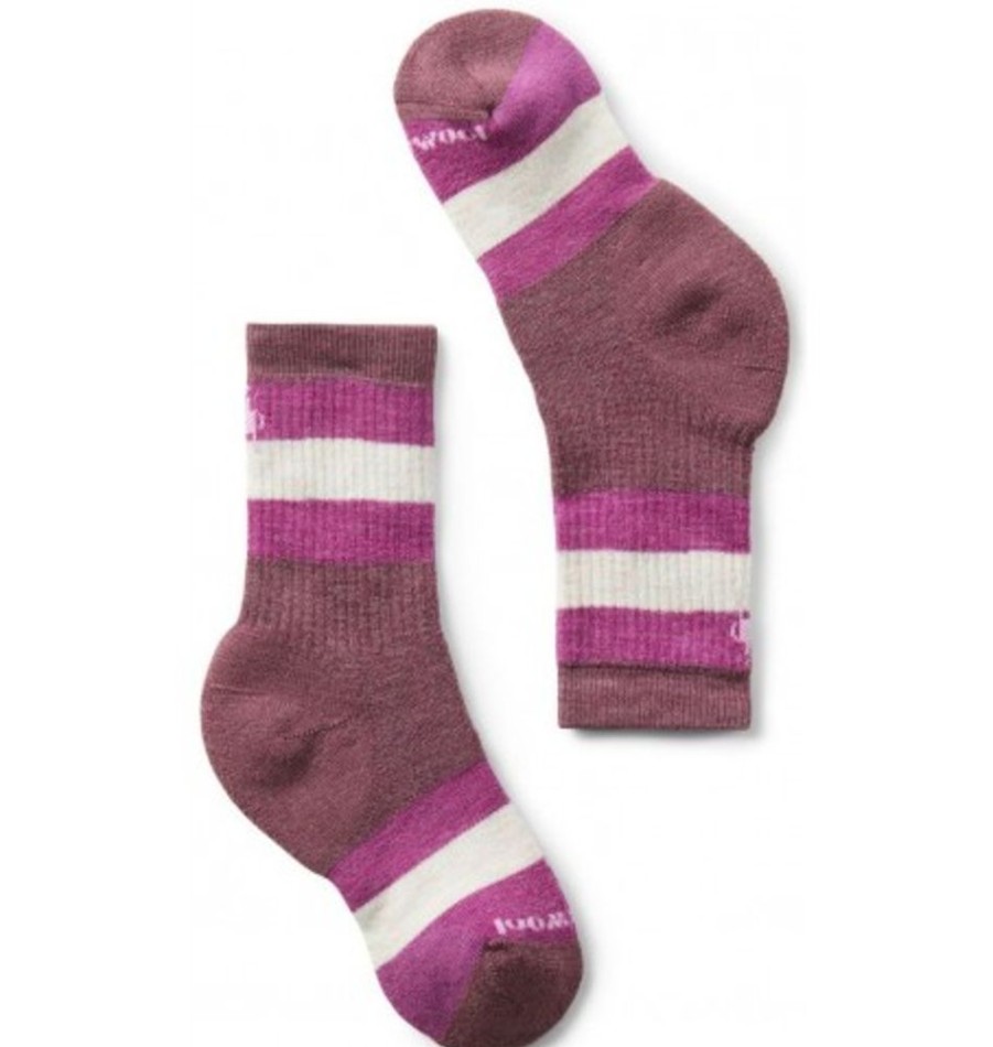 Accessories Shoesissime Girls | Smartwool Kid'S Classic Hike Full Cushion Purple