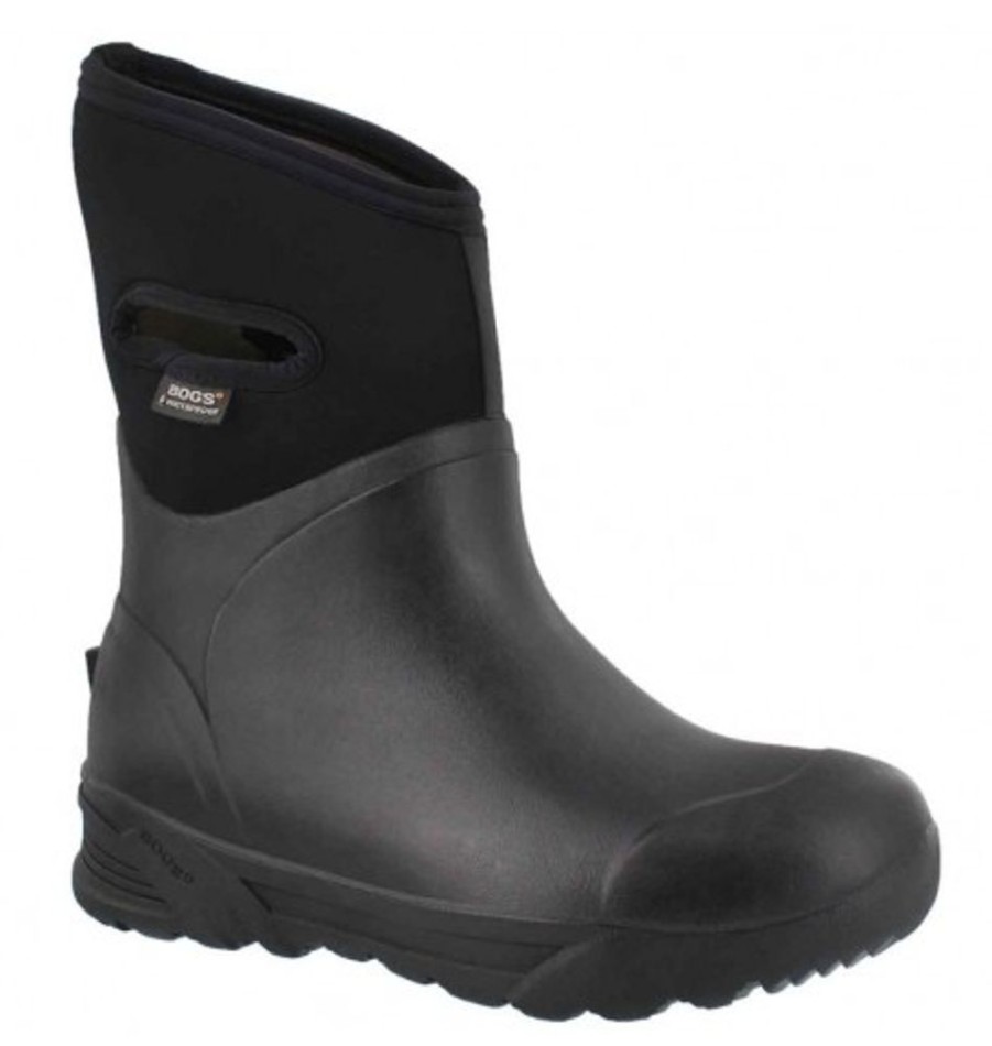 Men'S Shoes Shoesissime Winter Boots | Bogs Bozeman Mid 71972 Black