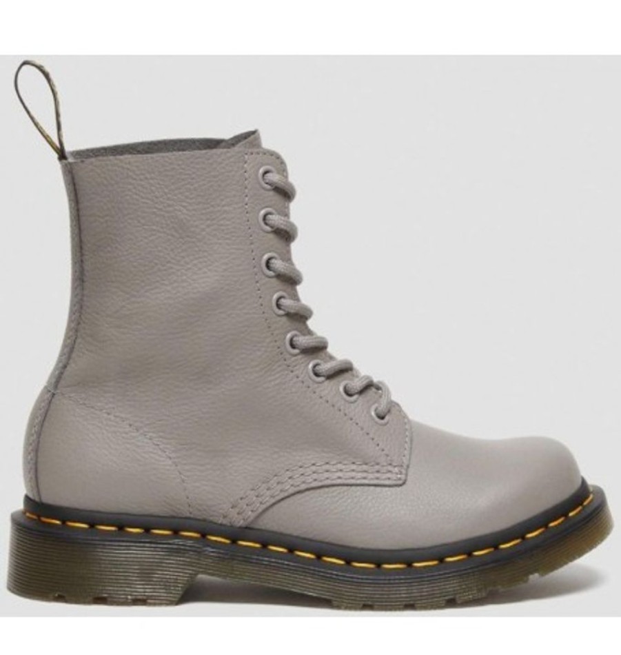 Women'S Shoes Shoesissime Fall Boots | Dr. Martens 1460 Pascal 27641076 Silver Grey