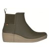 Women'S Shoes Shoesissime Fall Boots | Bogs Vista Wedge 72511 Green Khaki