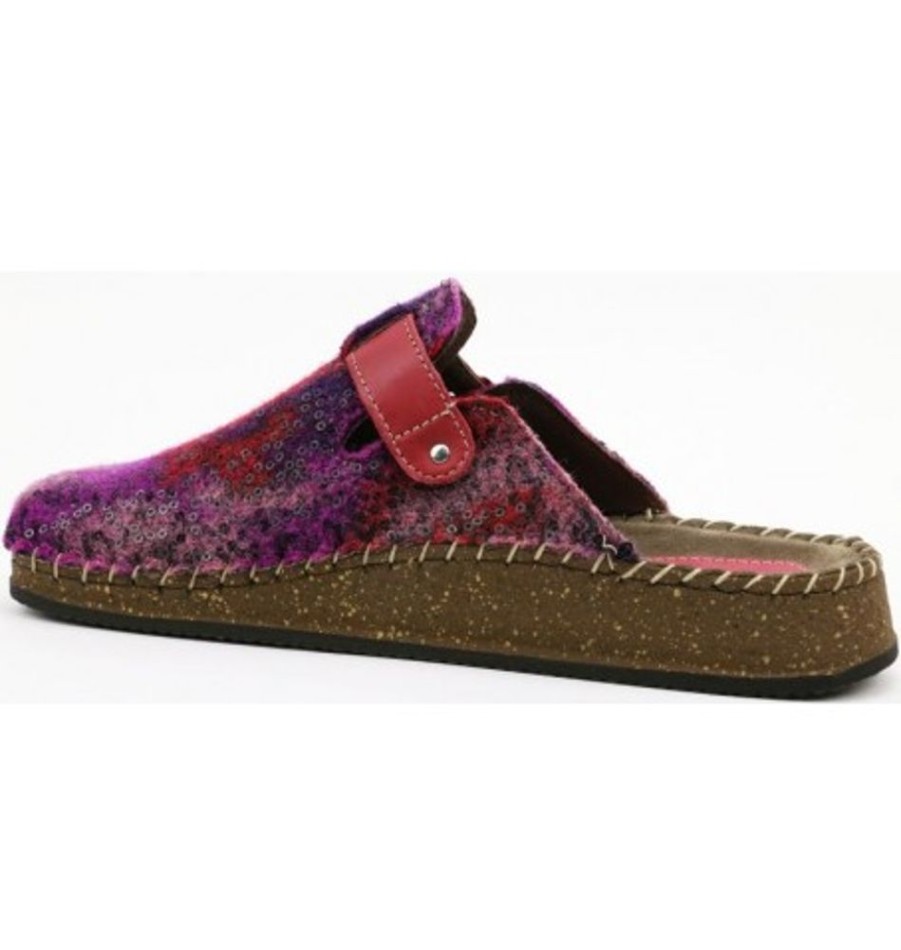 Women'S Shoes Shoesissime Slippers | Collections Bulle 2324-23010 Purple