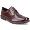 Men'S Shoes Shoesissime Dress Shoes With Laces | Rieker 15320-25 Brown