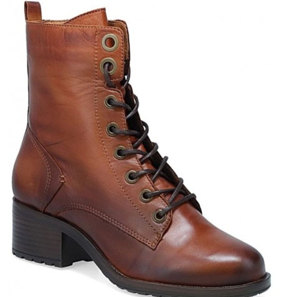 Women'S Shoes Shoesissime Fall Boots | Miz Mooz Juke 2101 Tan