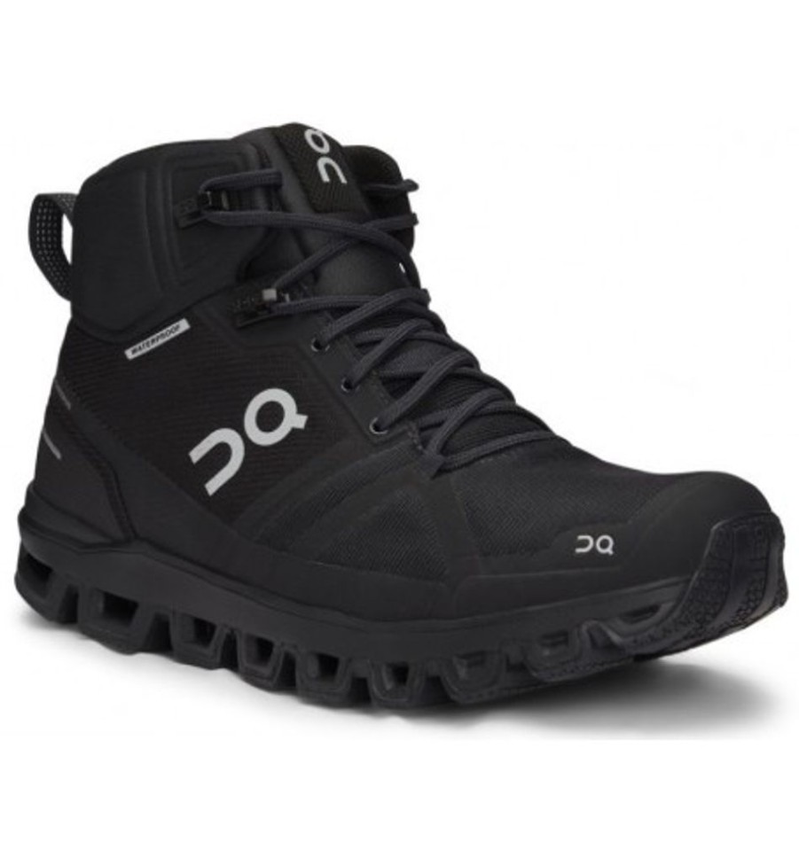 Men'S Shoes Shoesissime Waterproof Shoes | On Cloudrock Waterproof 23.99854 Black