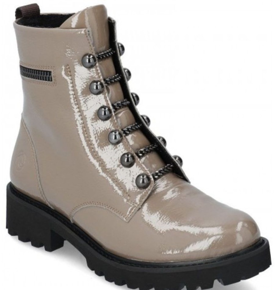 Women'S Shoes Shoesissime Fall Boots | Rieker - Remonte D8670-20 Taupe