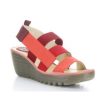 Women'S Shoes Shoesissime Sandals | Fly London Yery389Fly P501389 Red