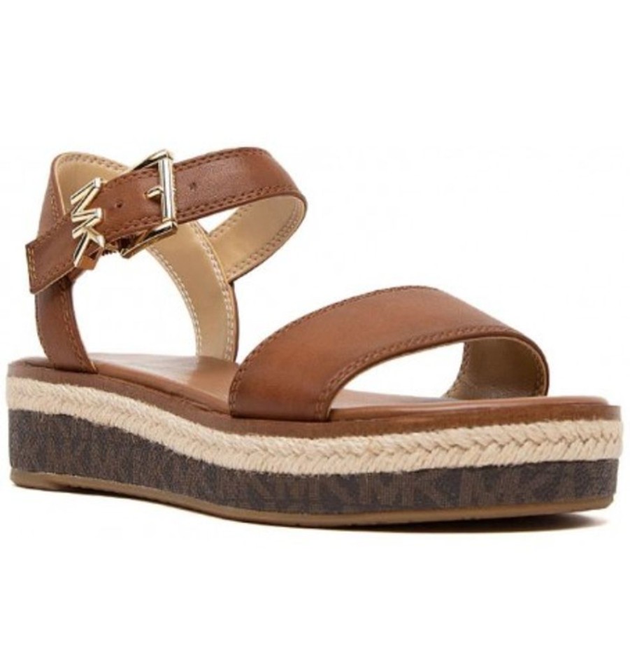 Women'S Shoes Shoesissime Sandals | Michael Kors Richie Espadrille 40S2Rifp Brown