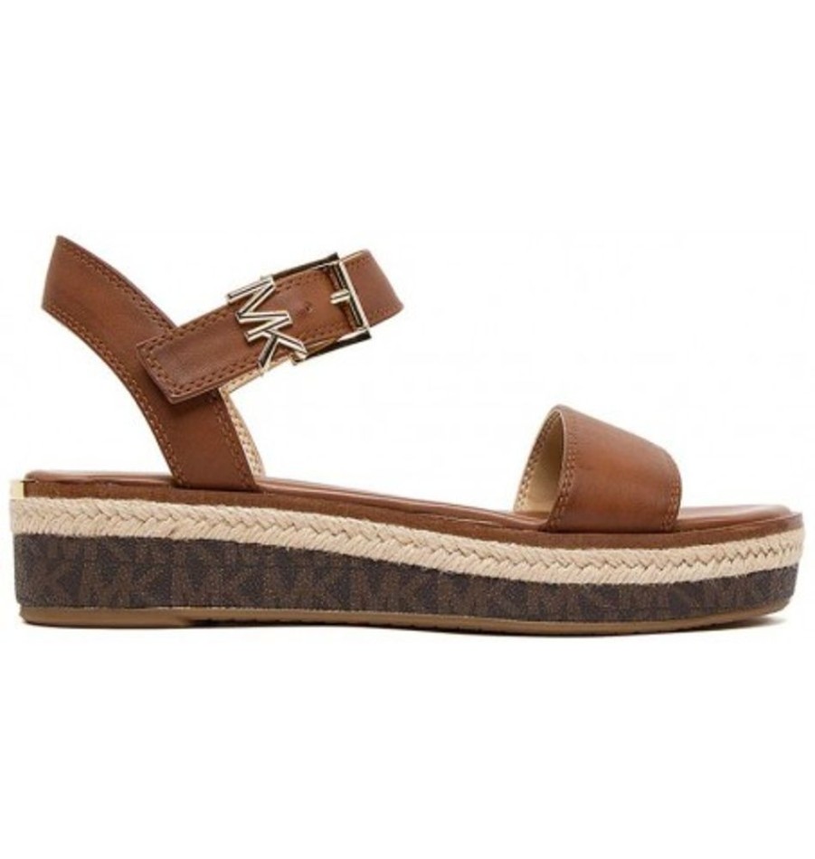 Women'S Shoes Shoesissime Sandals | Michael Kors Richie Espadrille 40S2Rifp Brown