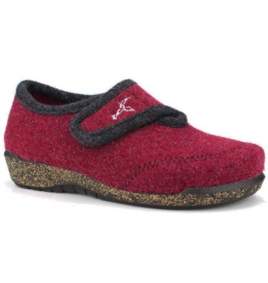 Women'S Shoes Shoesissime Slippers | Portofino Nd9355 Burgundy