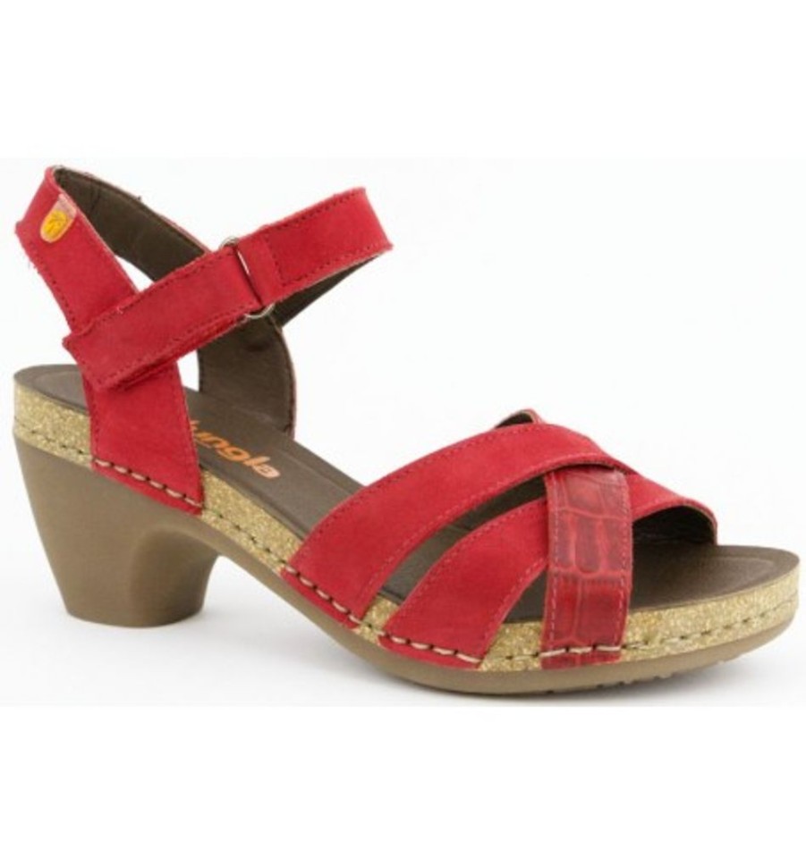 Women'S Shoes Shoesissime Sandals | Jungla 7453 Red