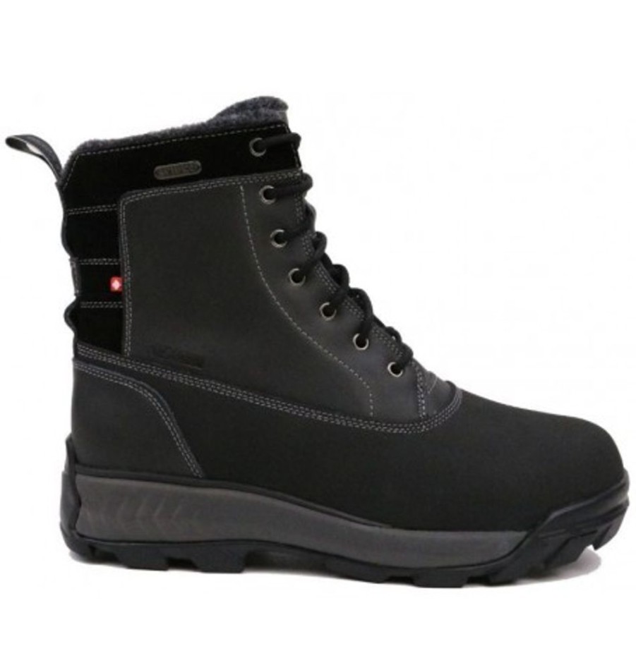 Men'S Shoes Shoesissime Winter Boots | Nexgrip Ice Victor A202 Black