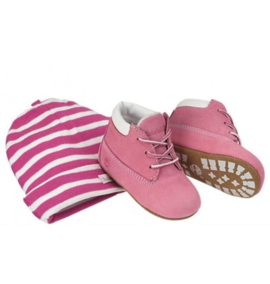 Kids Shoes Shoesissime Sneakers/Shoes | Timberland Crib Bootie Tb09680 Pink