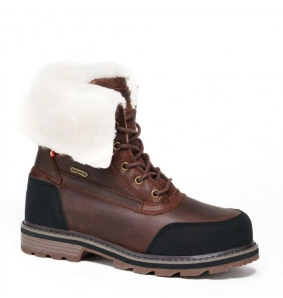 Women'S Shoes Shoesissime Winter Boots | Nexgrip Ice Eva P0183 Brown