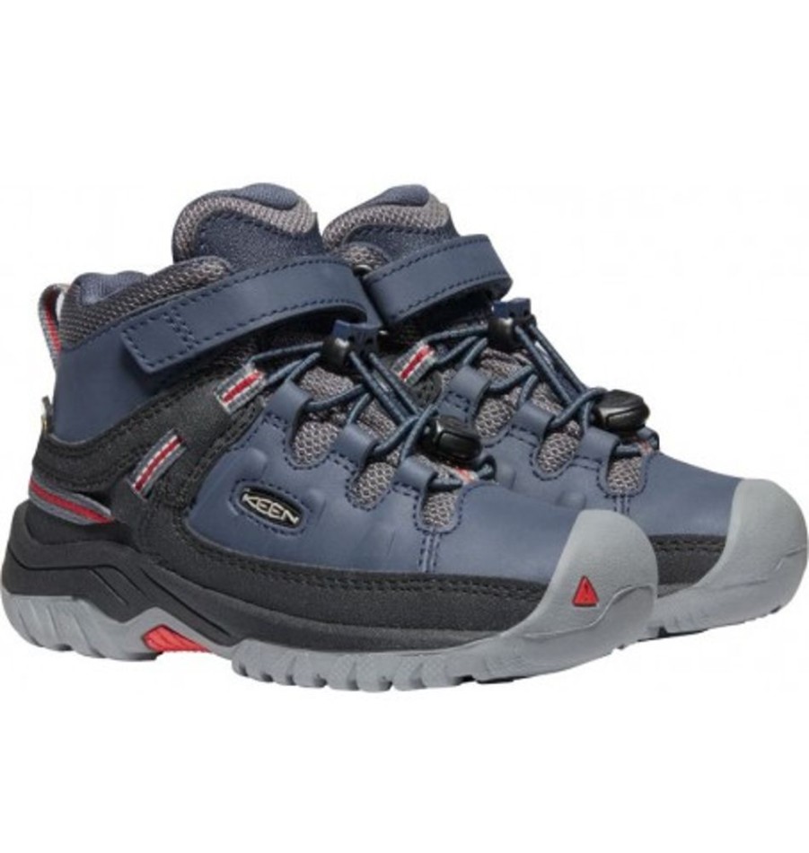 Kids Shoes Shoesissime Fall Boots | Keen Targhee Mid Wp 1024013 Blue