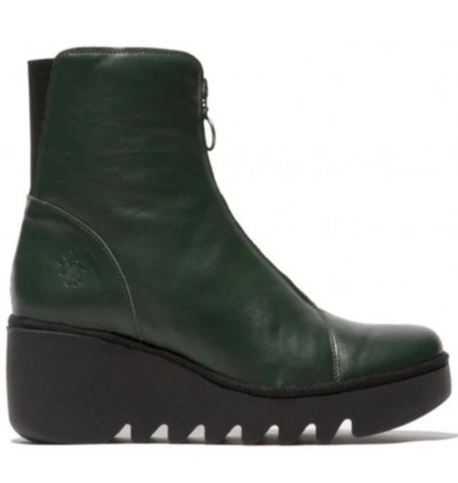 Women'S Shoes Shoesissime Fall Boots | Fly London Boce457Fly P501457 Green Khaki