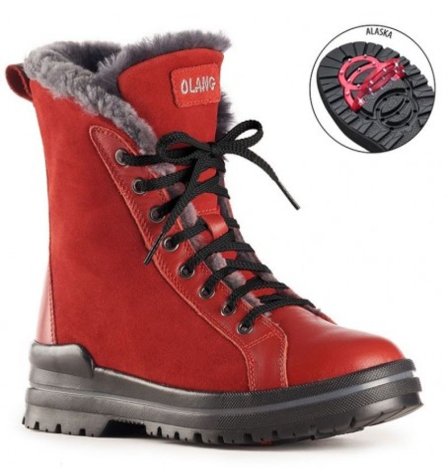 Women'S Shoes Shoesissime Winter Boots | Olang Zaide Red