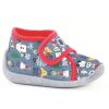 Kids Shoes Shoesissime Slippers | Lil Paolo Rocky Silver Grey