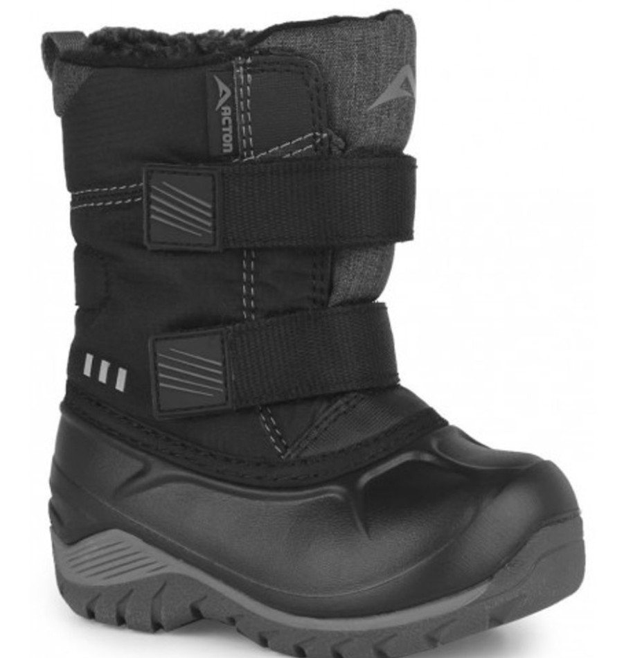 Kids Shoes Shoesissime Winter Boots | Acton Kiddy A8388 Black