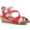 Women'S Shoes Shoesissime Sandals | Rieker - Remonte R4453 Red