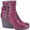 Women'S Shoes Shoesissime Fall Boots | Miz Mooz Katrina 159201 Burgundy