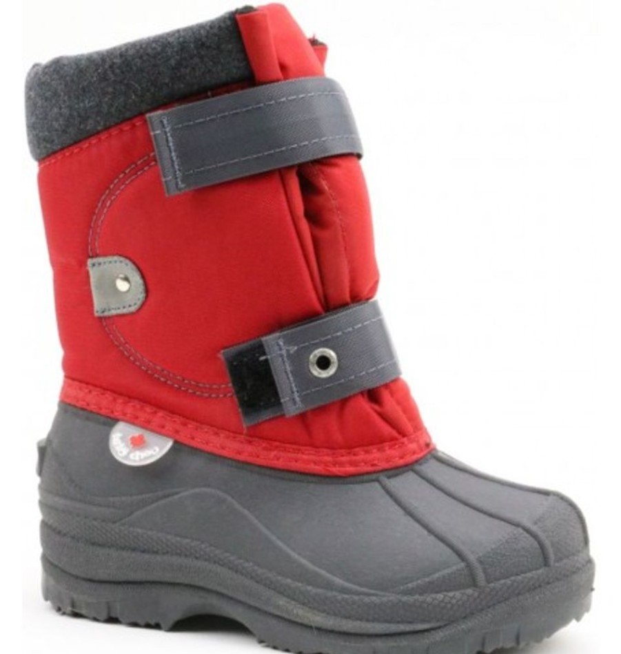 Kids Shoes Shoesissime Winter Boots | Hichaud 7577B Red