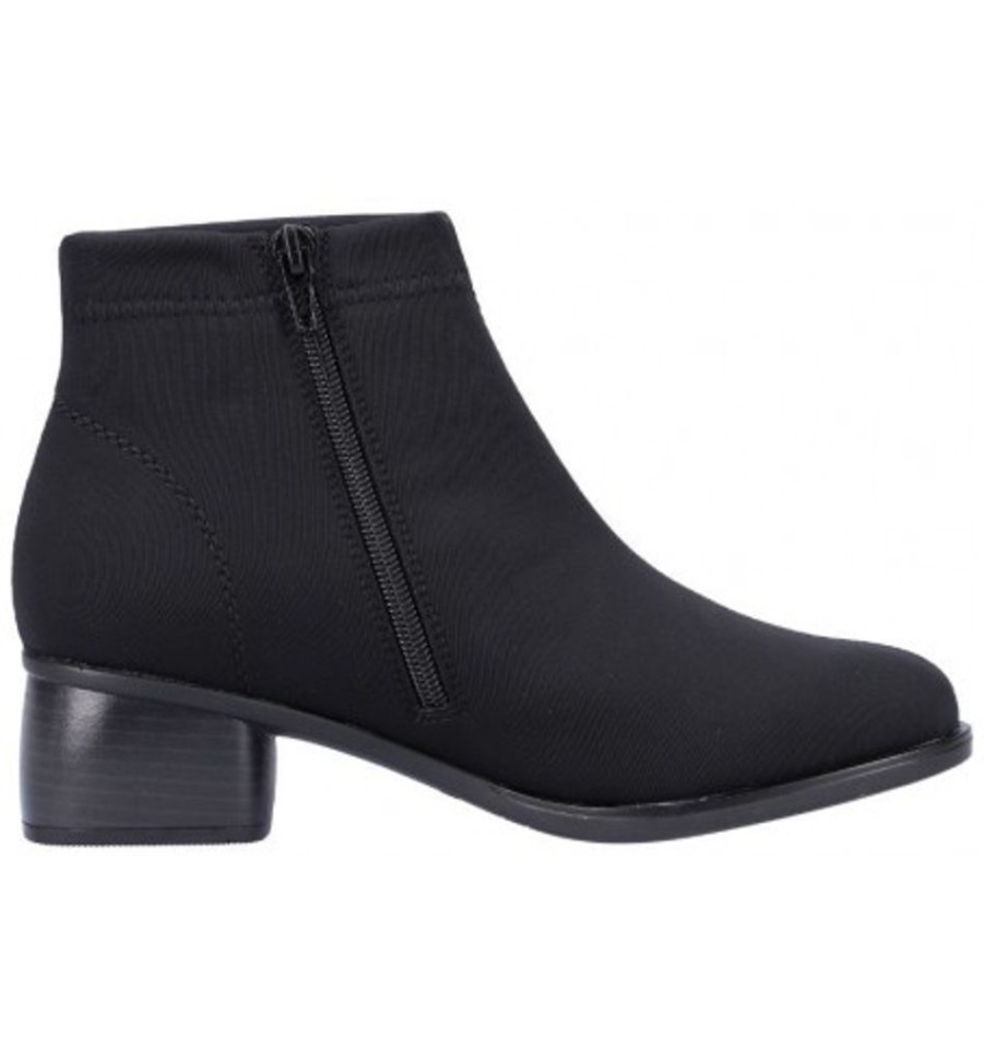 Women'S Shoes Shoesissime Fall Boots | Rieker - Remonte R8872-00 Black