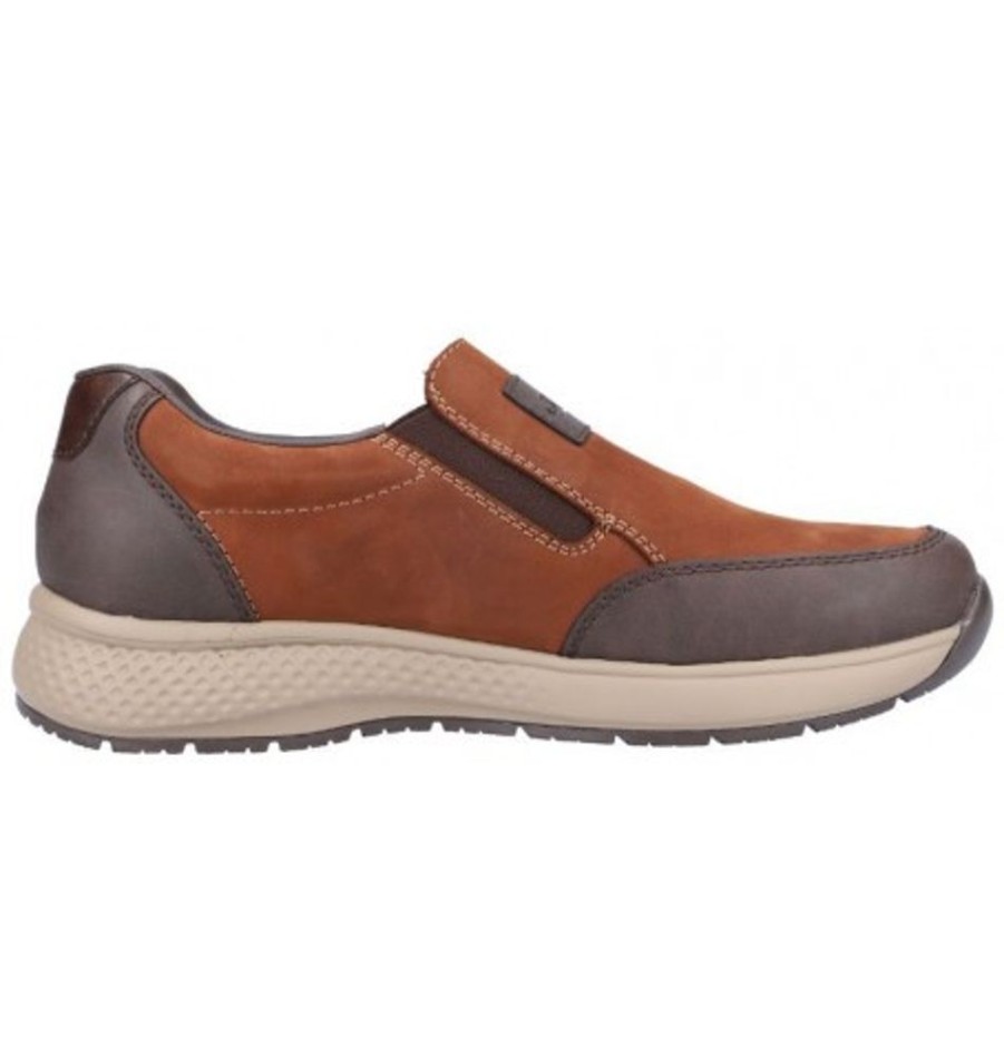 Men'S Shoes Shoesissime Waterproof Shoes | Rieker B7654-22 Brown