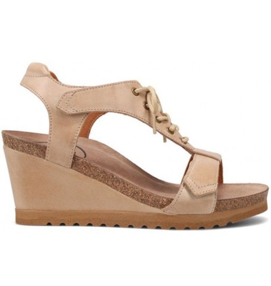 Women'S Shoes Shoesissime Sandals | Taos Tie Wish Tiw-7785 Taupe