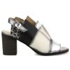 Women'S Shoes Shoesissime Sandals | Unity In Diversity Femey 63240 Silver Grey