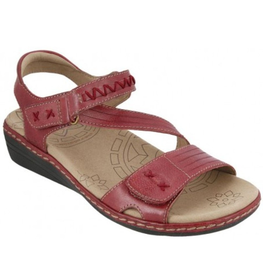 Women'S Shoes Shoesissime Sandals | Taos Zenith Znt-13757A Red