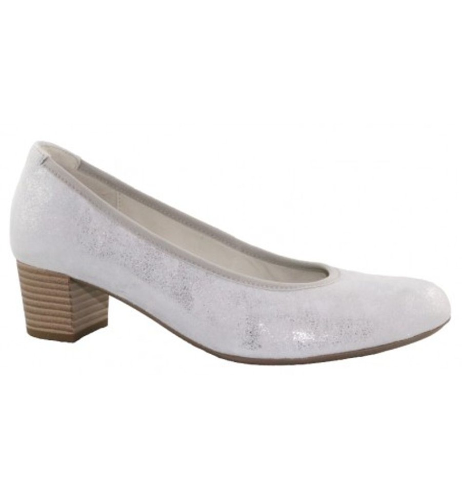 Women'S Shoes Shoesissime Shoes | Gabor 65.380 Silver Grey